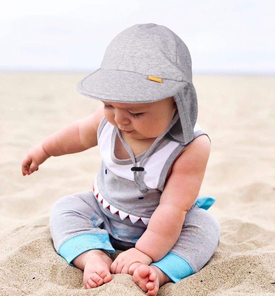 Baby Sun Hat UPF 50+ UV Ray Sun Protection Cotton Toddler Hats for Boys Girls - Image 6
