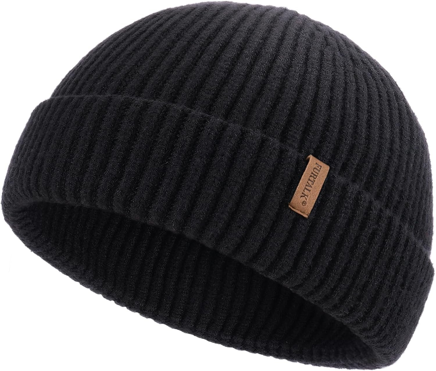 Fisherman Beanie for Men Women Sytlish Short Cuff Knittet Watch Cap Winter Hats