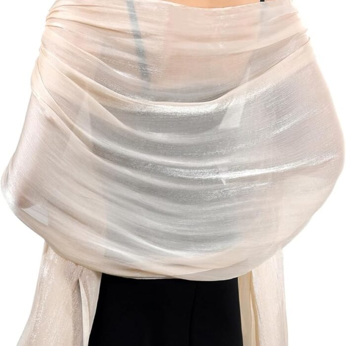 Shawls and Wraps for Evening Dresses Sparkly Soft Wedding Party Bridesmaid Scarves for Women