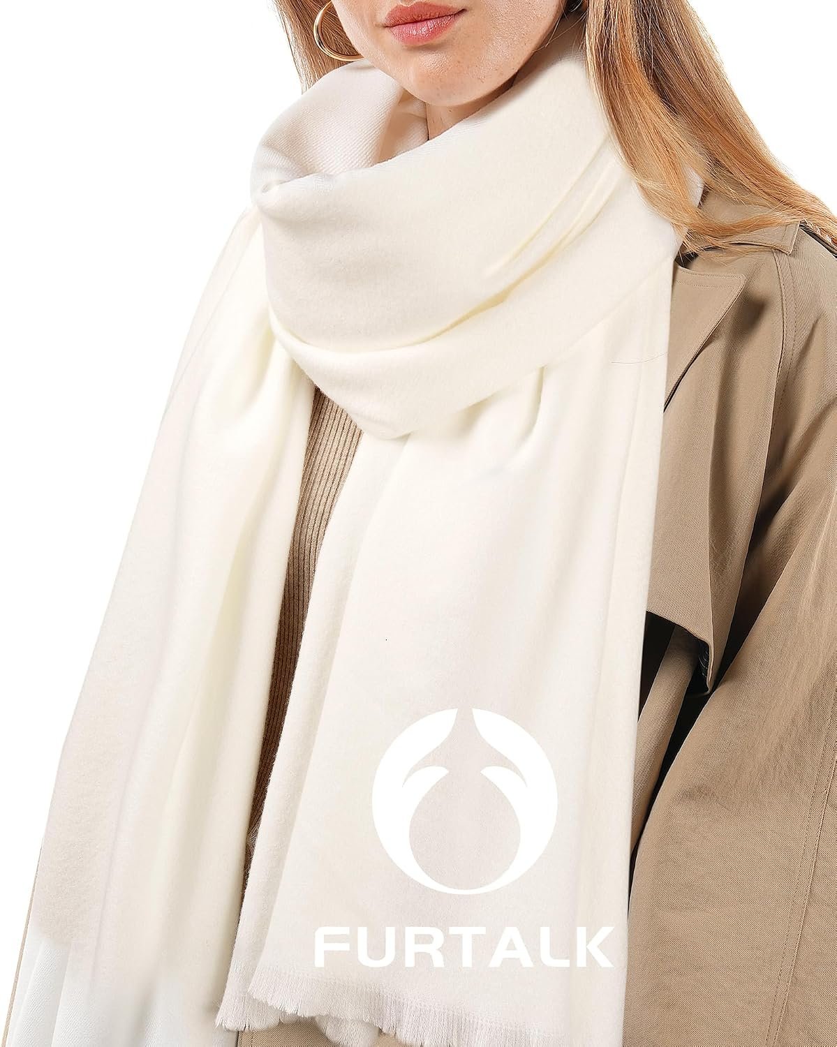 Winter Scarf for Women Soft Warm Shawls and Wraps Warm Long Blanket Scarf - Image 2