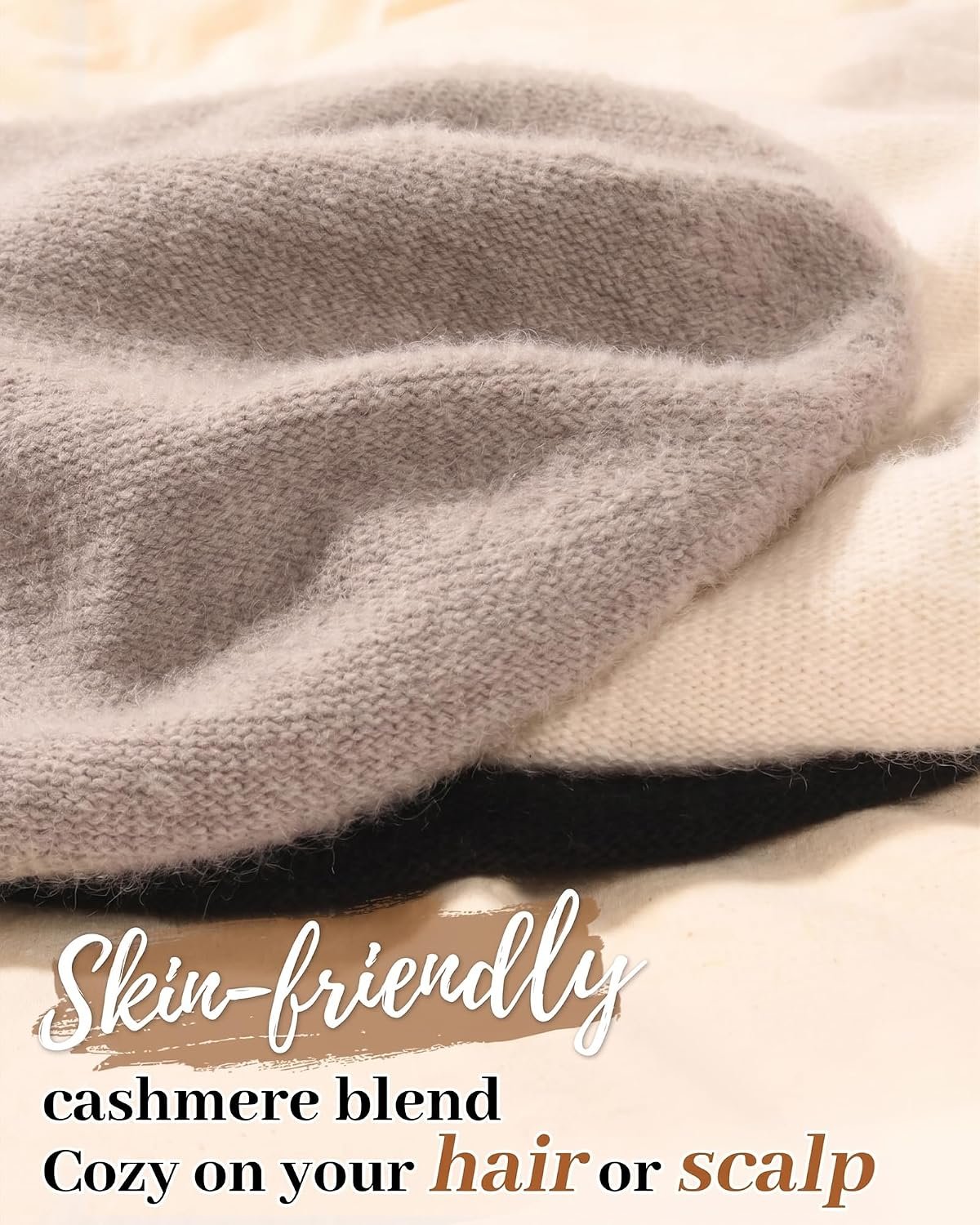 Slouchy Beanies for Women Winter Hats Soft Warm Beanie Hat Ladies Knitting Skull Beanies - Image 3