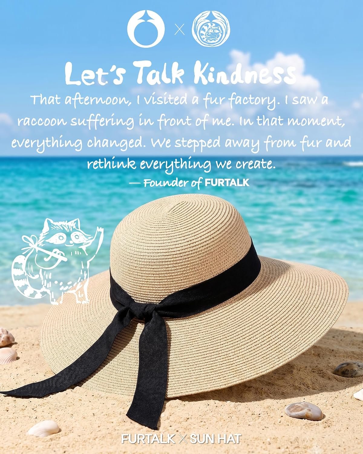 Womens Sun Straw Hat Wide Brim Summer Hat Foldable Packable Floppy Beach Hats for Women - Image 6