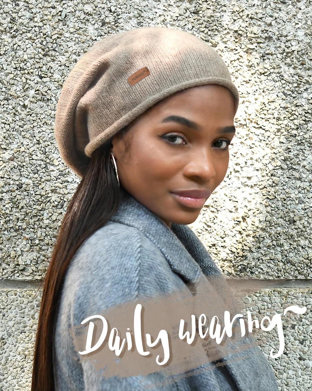 Slouchy Beanies for Women Winter Hats Soft Warm Beanie Hat Ladies Knitting Skull Beanies - Image 7