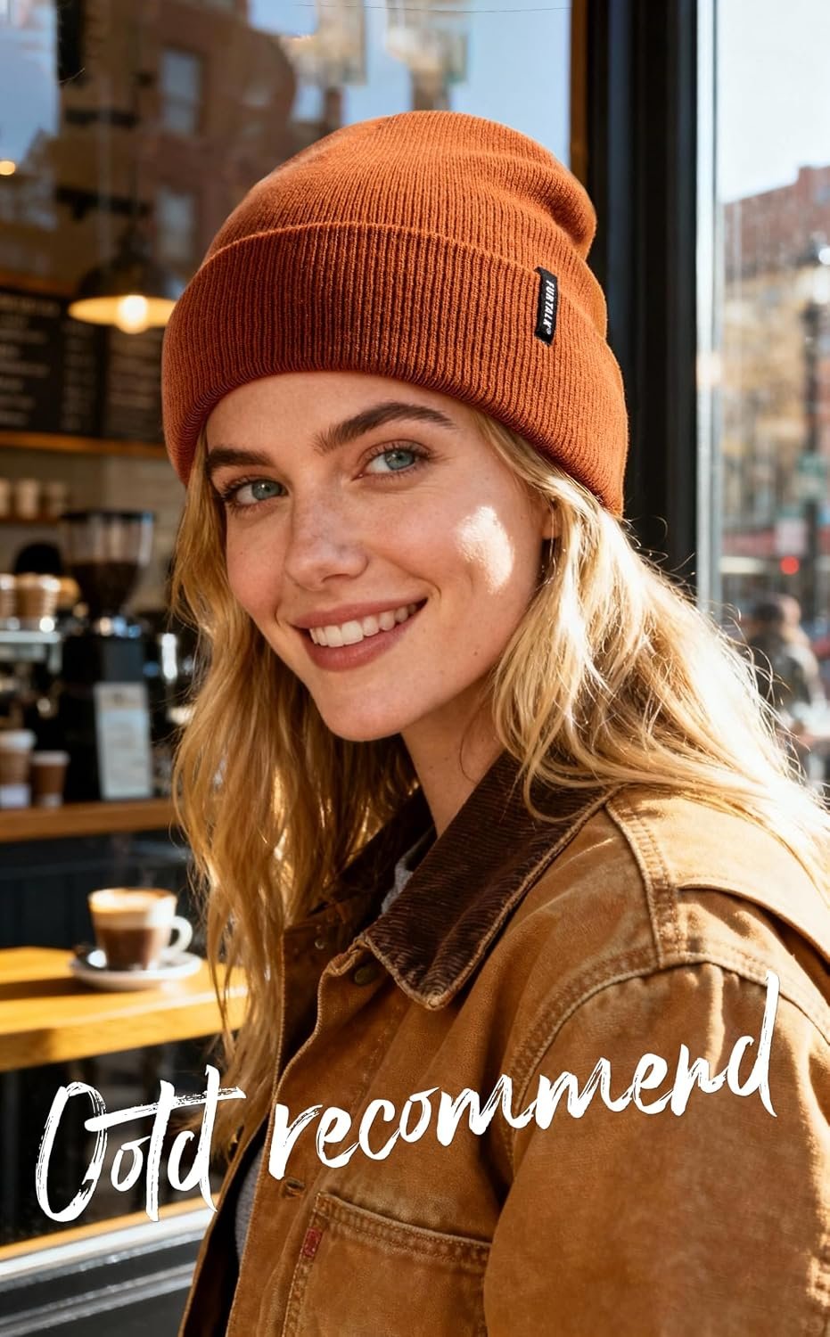 Beanie Hat for Men Women Winter Hats for Women Men Soft Warm Unisex Cuffed Beanie Knitted Skull Cap - Image 4